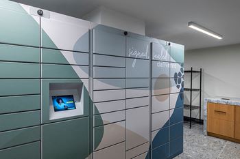 Electronic package locker system